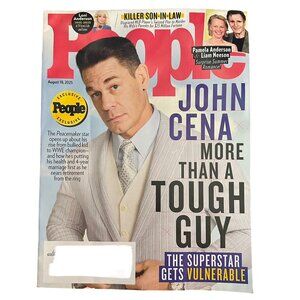 People Magazine August 18 2025 John Cena Pamela Anderson & Liam Neeson